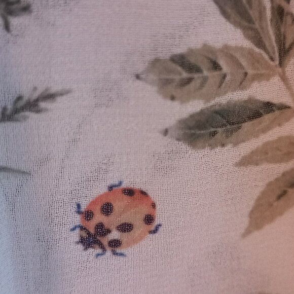 THE KOOPLES garden floral blouse with laces and lace - Picture 9 of 15